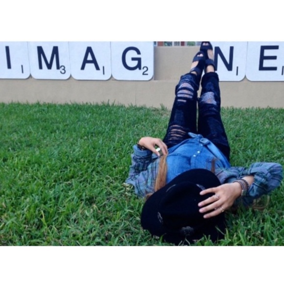 new LF Carmar ✶ Destroyed Ripped Mineral Wash ✶ Chambray Button Up Shirt ✶ Y2K - Picture 3 of 16